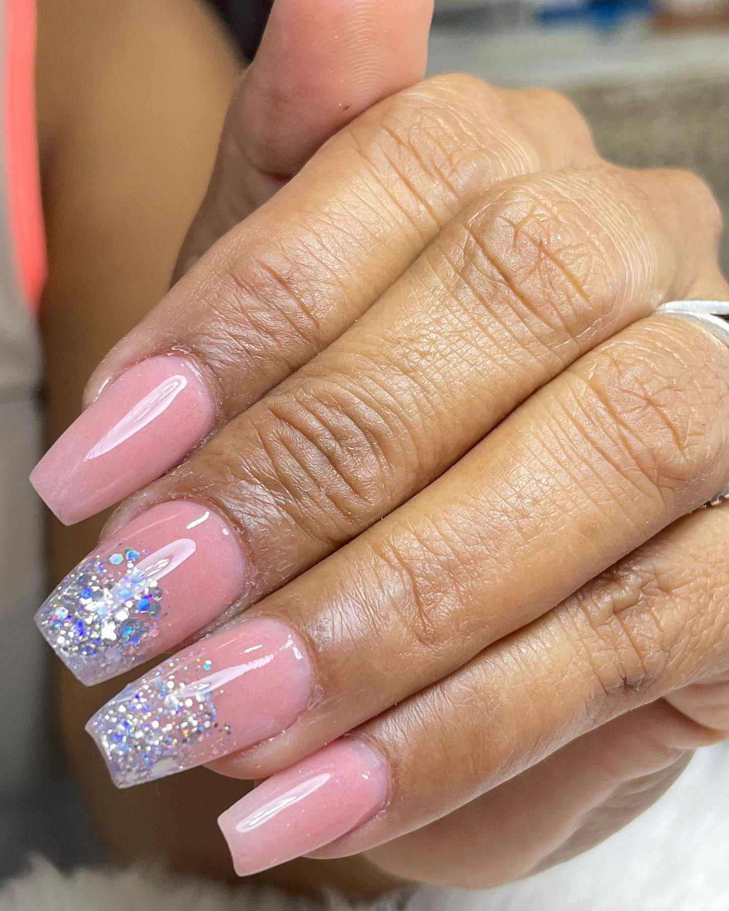 Nail art — blinged nails